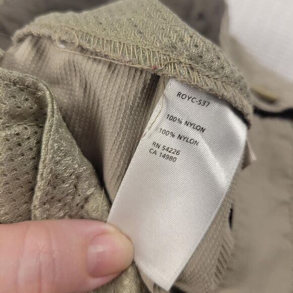 Royal Robbins‎ Nylon Hiking Fishing Pants Beige Size 34x30 - Picture 3 of 10